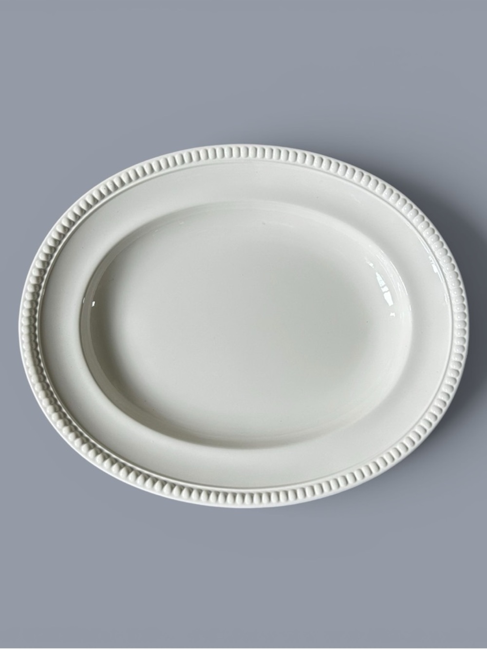 Villeroy & and Boch SWITCH COFFEE HOUSE White Oval Platter 37.5cm Cottagecore